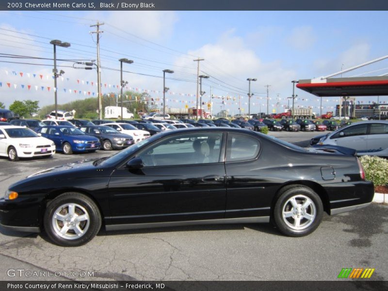 Black / Ebony Black 2003 Chevrolet Monte Carlo LS