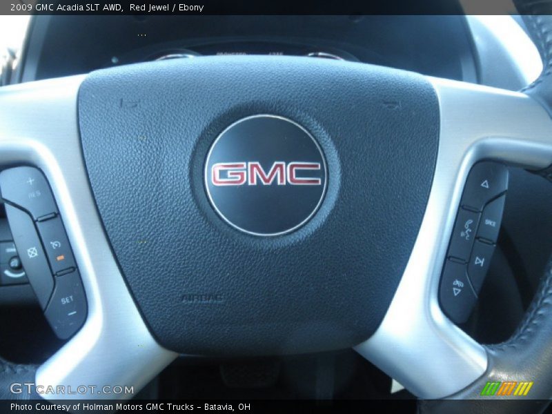 Red Jewel / Ebony 2009 GMC Acadia SLT AWD