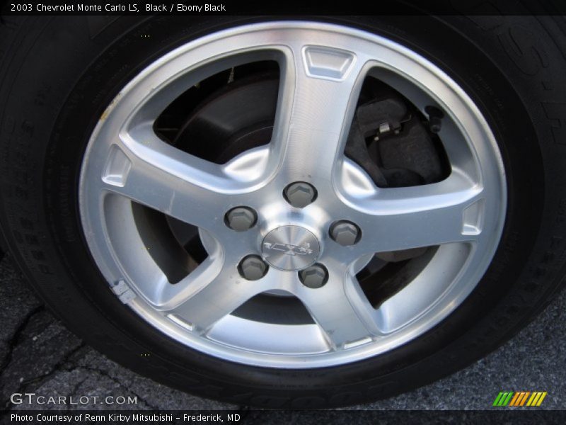 Black / Ebony Black 2003 Chevrolet Monte Carlo LS