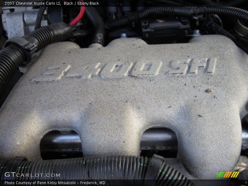 Black / Ebony Black 2003 Chevrolet Monte Carlo LS