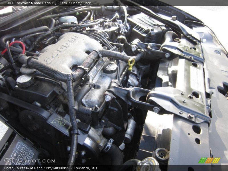 Black / Ebony Black 2003 Chevrolet Monte Carlo LS