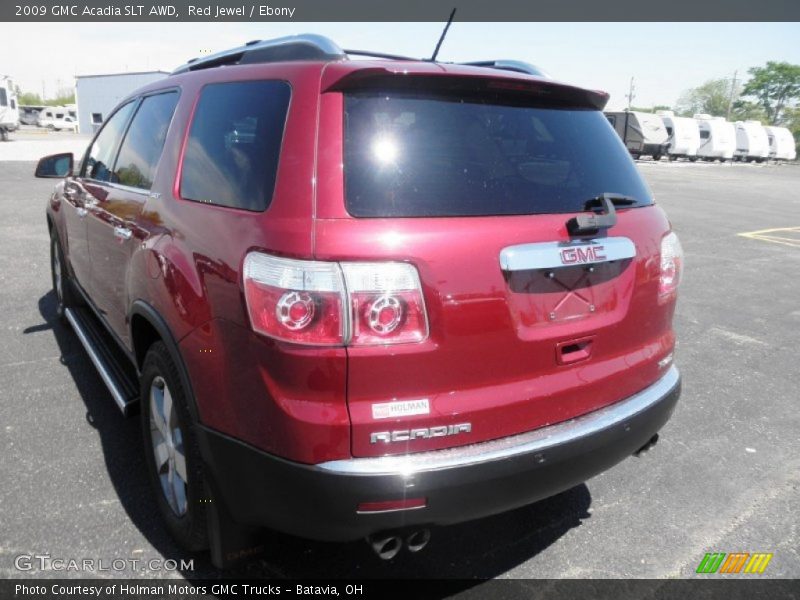 Red Jewel / Ebony 2009 GMC Acadia SLT AWD