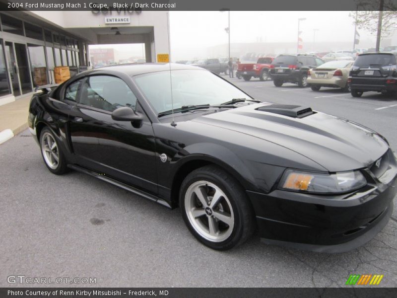 Black / Dark Charcoal 2004 Ford Mustang Mach 1 Coupe