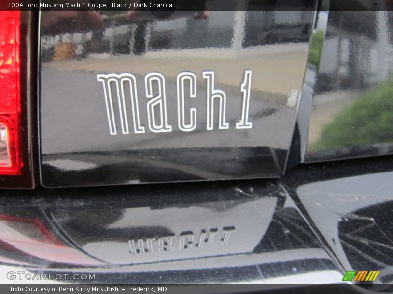 Black / Dark Charcoal 2004 Ford Mustang Mach 1 Coupe