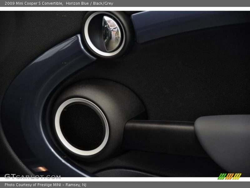 Horizon Blue / Black/Grey 2009 Mini Cooper S Convertible