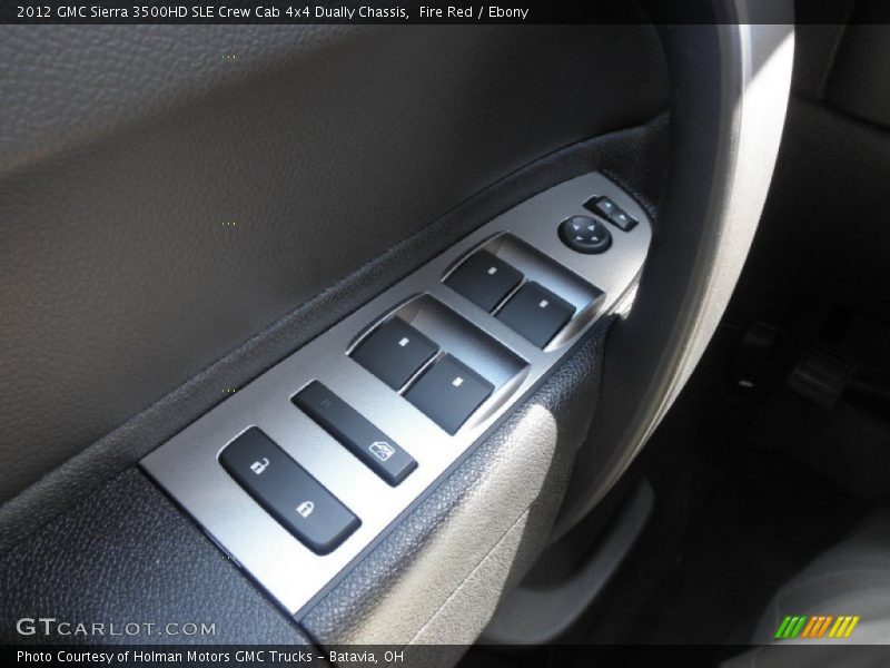 Fire Red / Ebony 2012 GMC Sierra 3500HD SLE Crew Cab 4x4 Dually Chassis