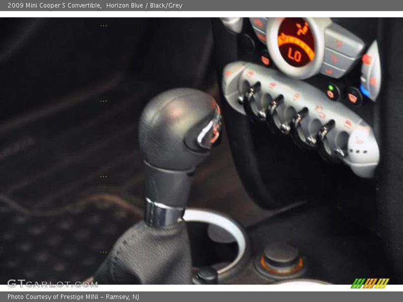 Horizon Blue / Black/Grey 2009 Mini Cooper S Convertible
