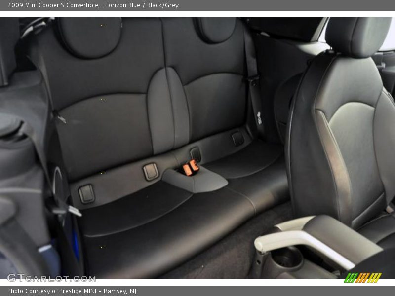 Horizon Blue / Black/Grey 2009 Mini Cooper S Convertible