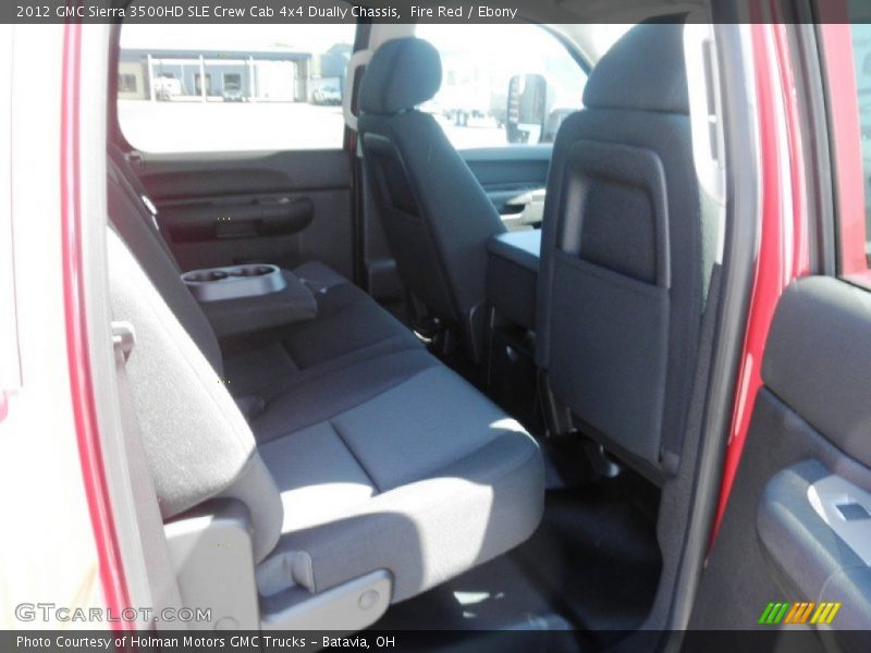 Fire Red / Ebony 2012 GMC Sierra 3500HD SLE Crew Cab 4x4 Dually Chassis