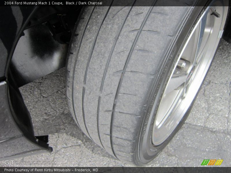 Black / Dark Charcoal 2004 Ford Mustang Mach 1 Coupe