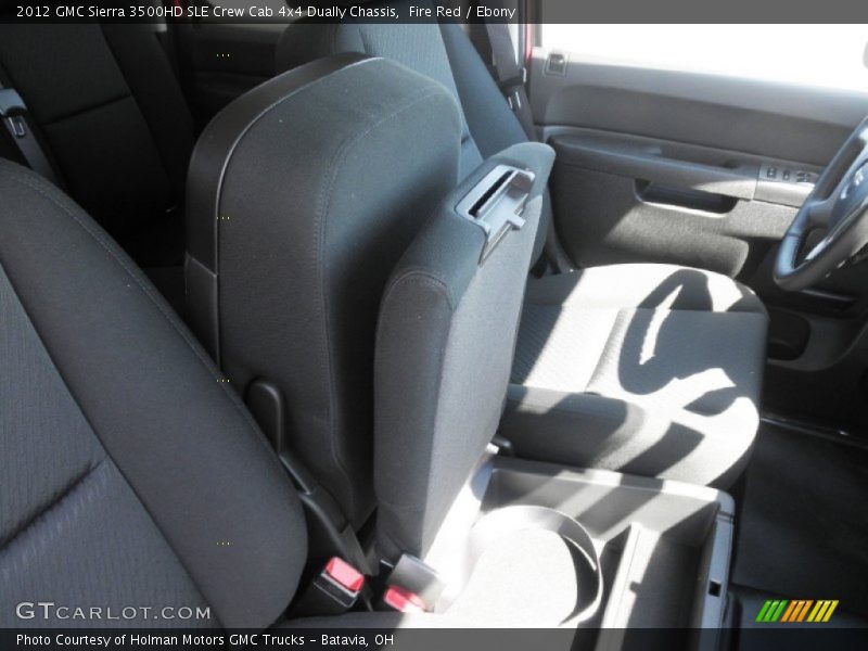 Fire Red / Ebony 2012 GMC Sierra 3500HD SLE Crew Cab 4x4 Dually Chassis