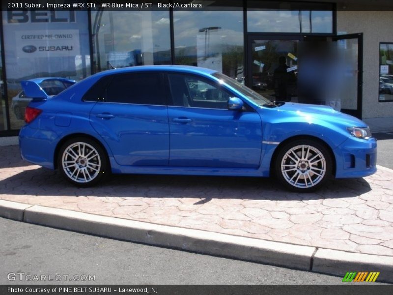  2011 Impreza WRX STi WR Blue Mica