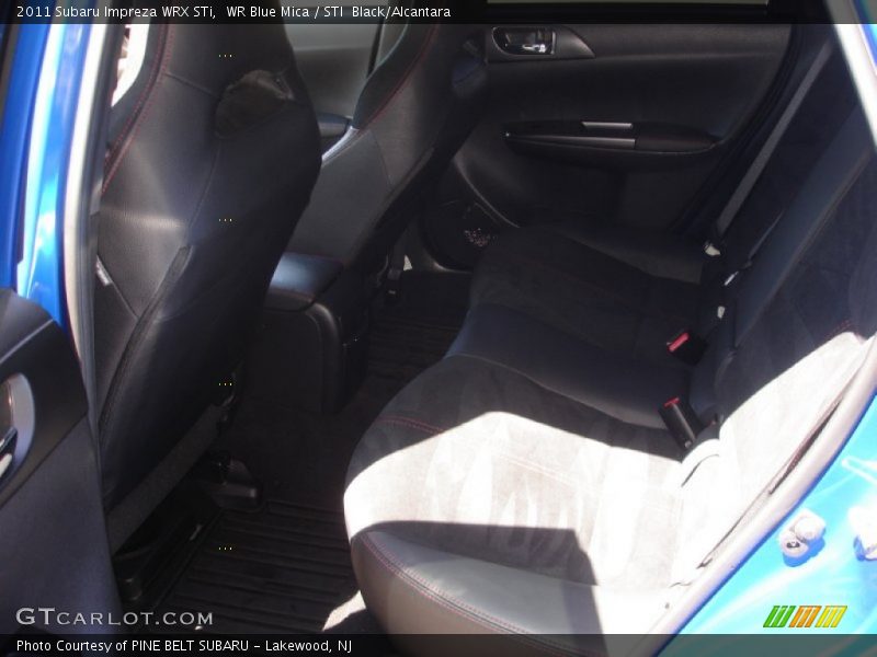 WR Blue Mica / STI  Black/Alcantara 2011 Subaru Impreza WRX STi