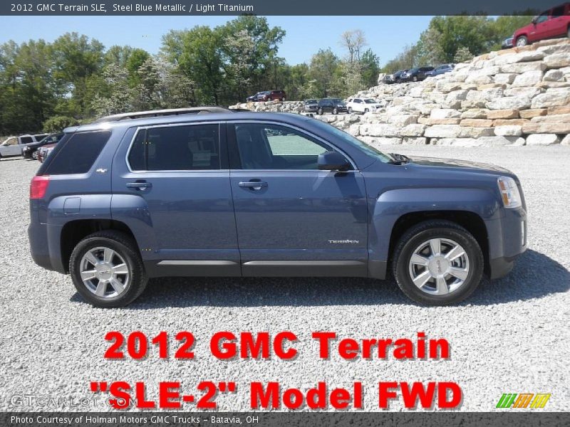 Steel Blue Metallic / Light Titanium 2012 GMC Terrain SLE