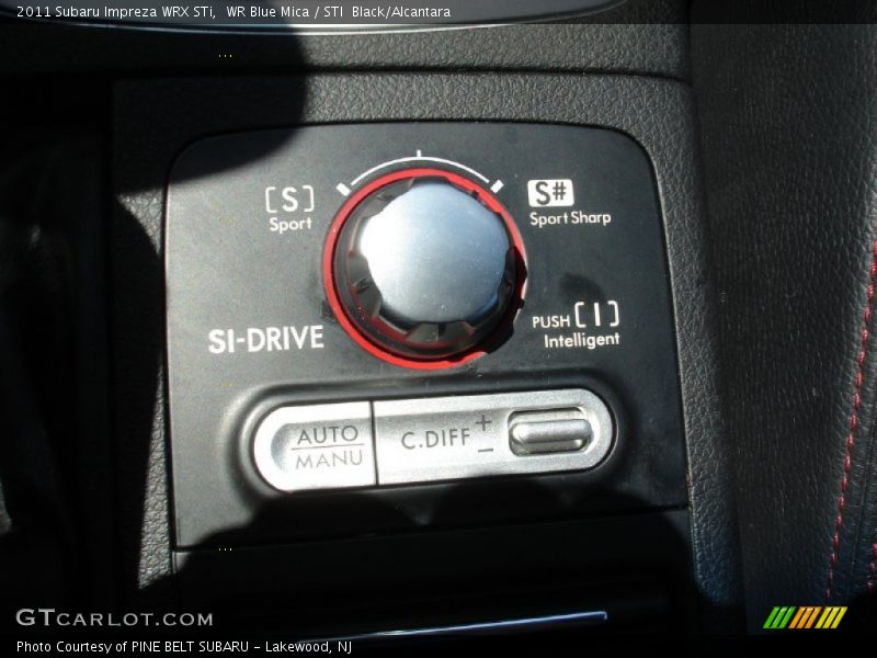 Controls of 2011 Impreza WRX STi