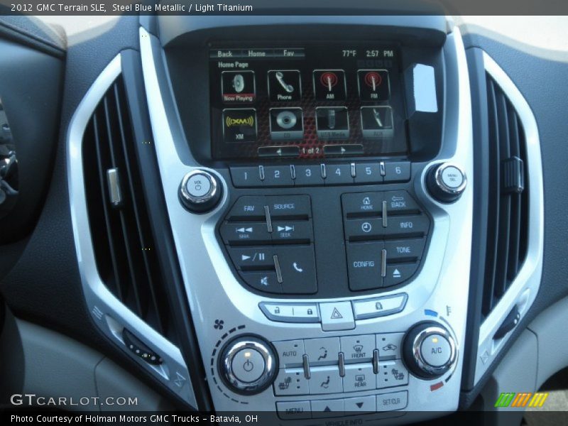 Steel Blue Metallic / Light Titanium 2012 GMC Terrain SLE
