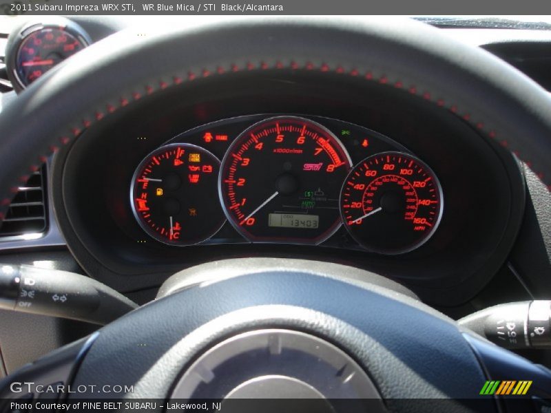  2011 Impreza WRX STi WRX STi Gauges
