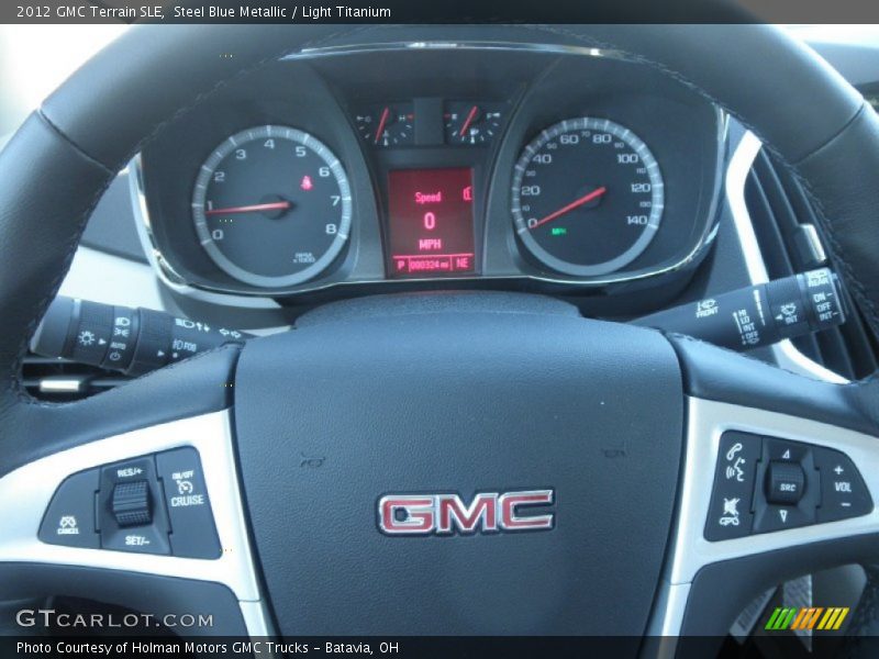Steel Blue Metallic / Light Titanium 2012 GMC Terrain SLE