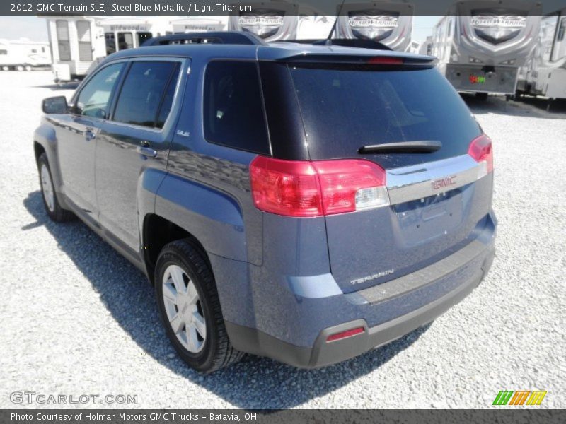 Steel Blue Metallic / Light Titanium 2012 GMC Terrain SLE