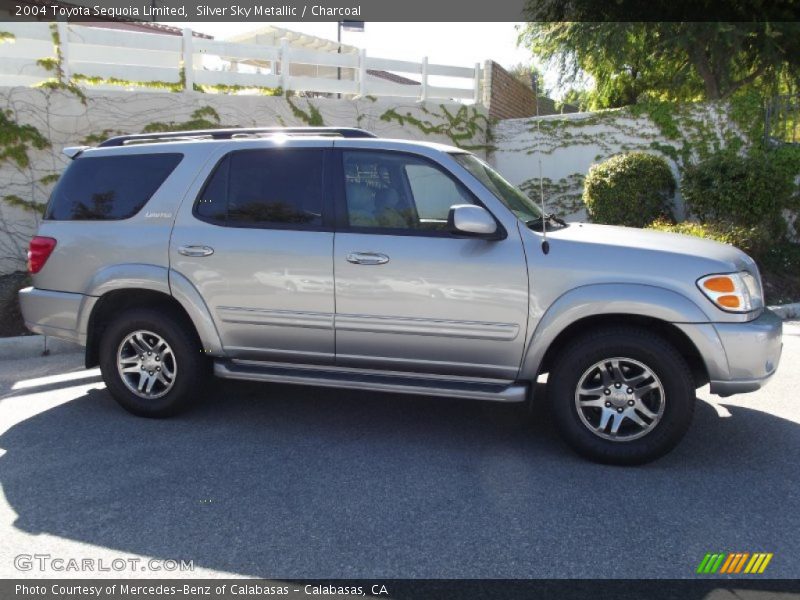 Silver Sky Metallic / Charcoal 2004 Toyota Sequoia Limited