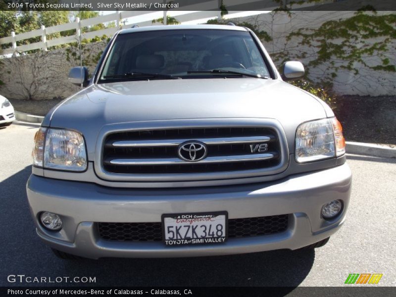 Silver Sky Metallic / Charcoal 2004 Toyota Sequoia Limited