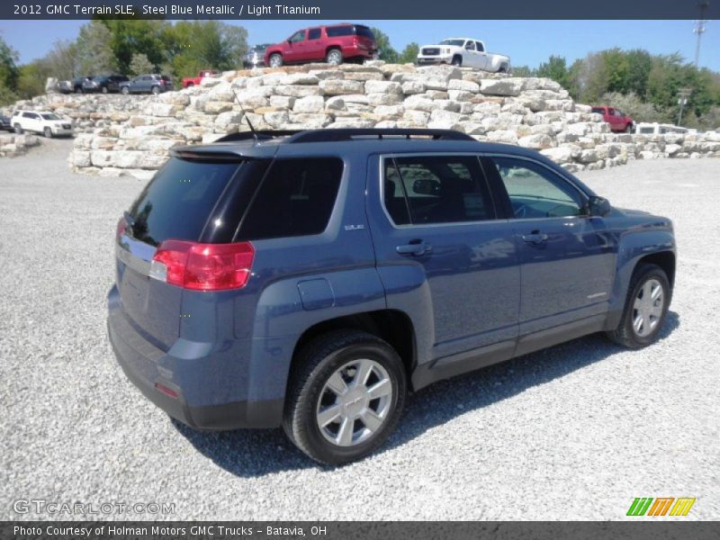 Steel Blue Metallic / Light Titanium 2012 GMC Terrain SLE