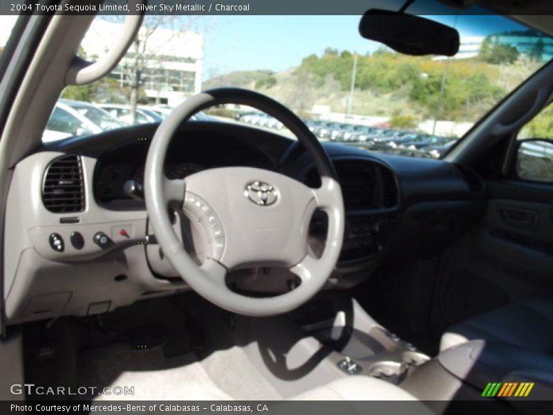 Silver Sky Metallic / Charcoal 2004 Toyota Sequoia Limited