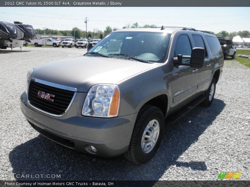 Graystone Metallic / Ebony 2012 GMC Yukon XL 2500 SLT 4x4