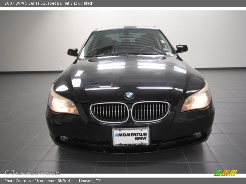 Jet Black / Black 2007 BMW 5 Series 525i Sedan