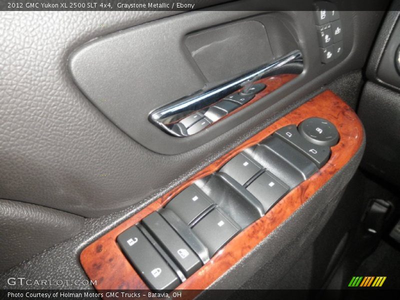 Graystone Metallic / Ebony 2012 GMC Yukon XL 2500 SLT 4x4