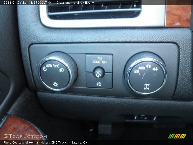 Controls of 2012 Yukon XL 2500 SLT 4x4
