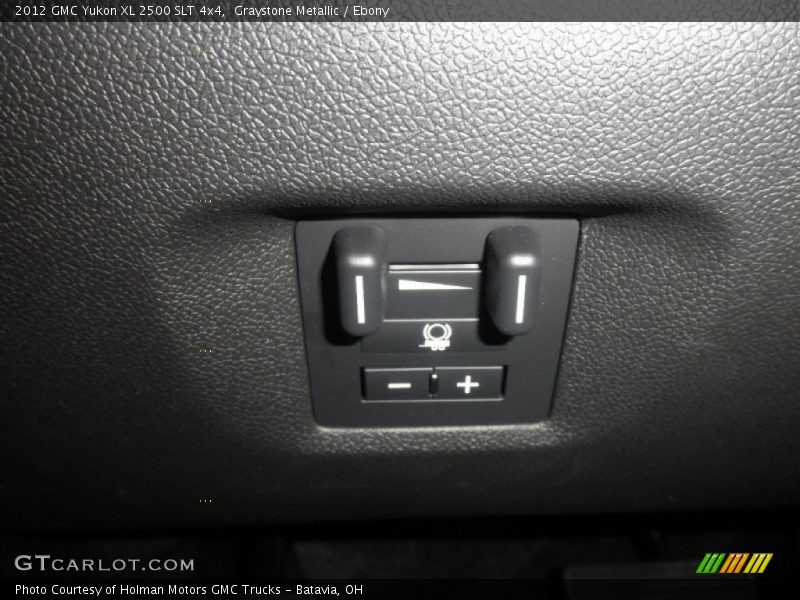 Graystone Metallic / Ebony 2012 GMC Yukon XL 2500 SLT 4x4