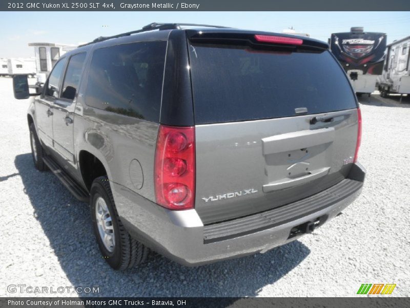 Graystone Metallic / Ebony 2012 GMC Yukon XL 2500 SLT 4x4