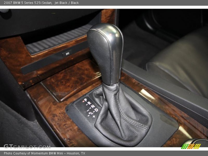 Jet Black / Black 2007 BMW 5 Series 525i Sedan