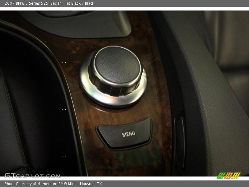 Jet Black / Black 2007 BMW 5 Series 525i Sedan