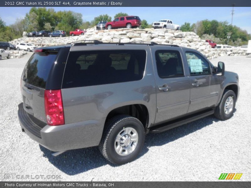Graystone Metallic / Ebony 2012 GMC Yukon XL 2500 SLT 4x4