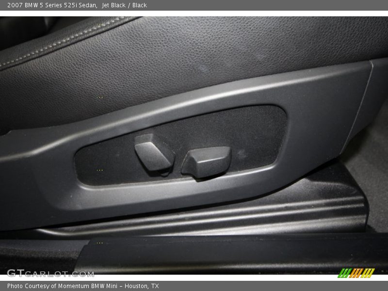 Jet Black / Black 2007 BMW 5 Series 525i Sedan