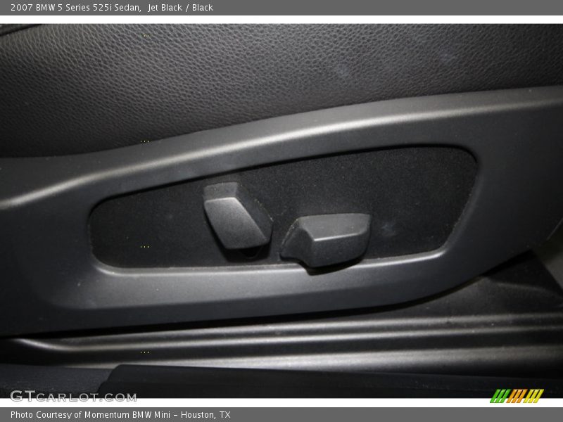 Jet Black / Black 2007 BMW 5 Series 525i Sedan