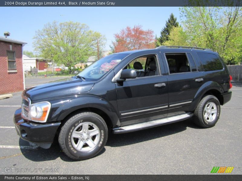 Black / Medium Slate Gray 2004 Dodge Durango Limited 4x4