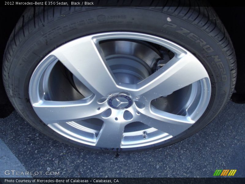 Black / Black 2012 Mercedes-Benz E 350 Sedan