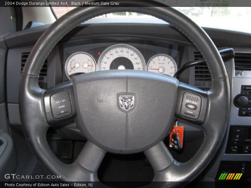 Black / Medium Slate Gray 2004 Dodge Durango Limited 4x4