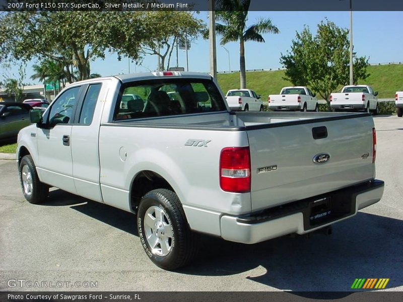 Silver Metallic / Medium Flint 2007 Ford F150 STX SuperCab