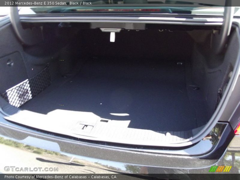 Black / Black 2012 Mercedes-Benz E 350 Sedan