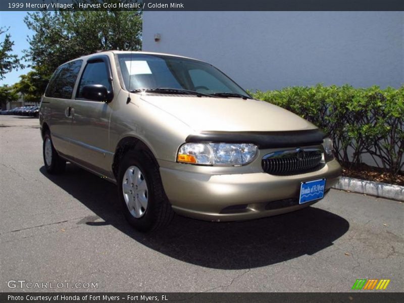 Harvest Gold Metallic / Golden Mink 1999 Mercury Villager
