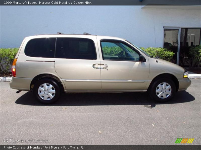 Harvest Gold Metallic / Golden Mink 1999 Mercury Villager