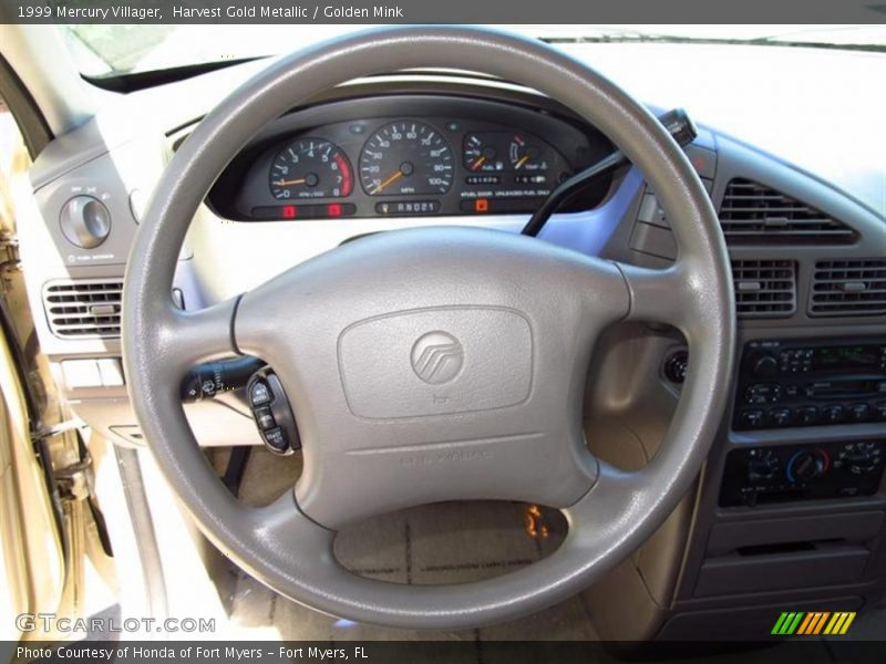 Harvest Gold Metallic / Golden Mink 1999 Mercury Villager