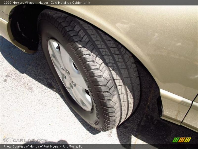 Harvest Gold Metallic / Golden Mink 1999 Mercury Villager