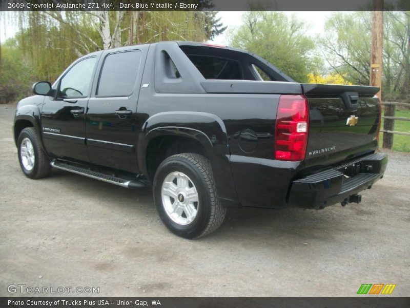 Dark Blue Metallic / Ebony 2009 Chevrolet Avalanche Z71 4x4