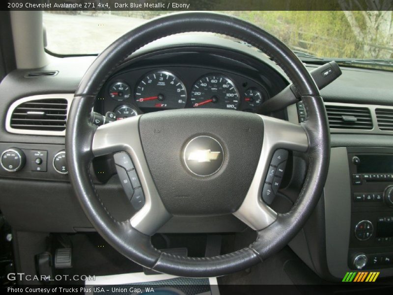Dark Blue Metallic / Ebony 2009 Chevrolet Avalanche Z71 4x4
