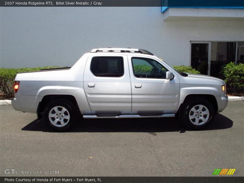 Billet Silver Metallic / Gray 2007 Honda Ridgeline RTS
